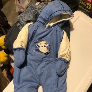 Baby snow suit